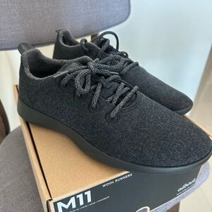 Allbirds Men’s Wool Runners 
Size 11, all black